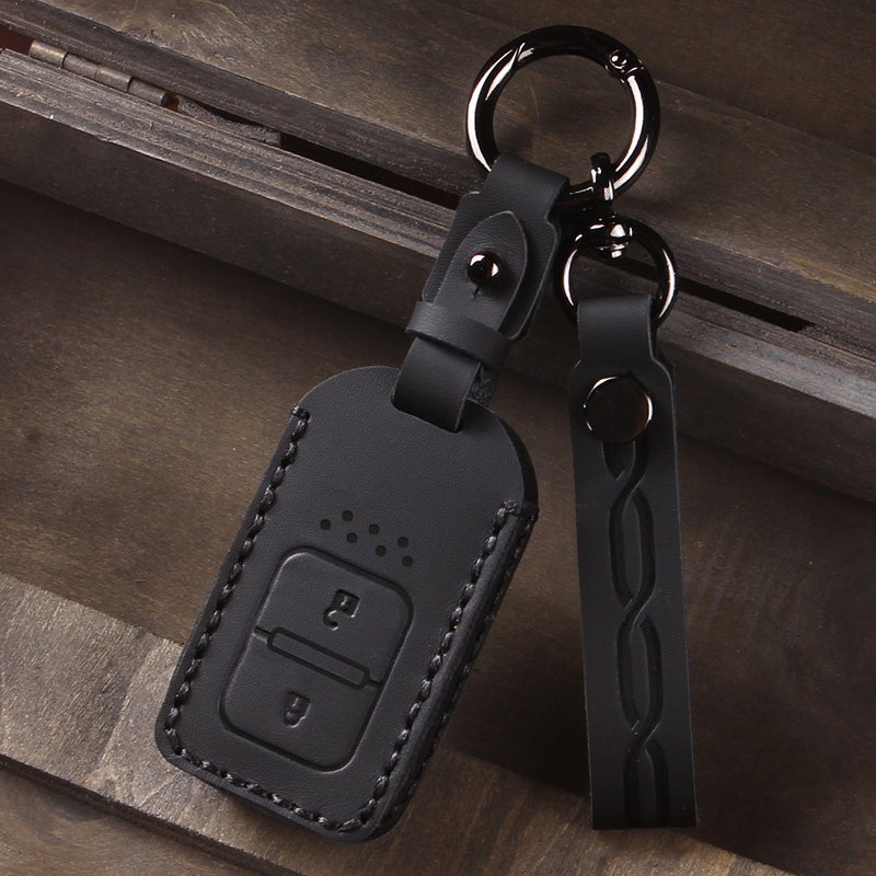 Suitable For Old Honda Lingpai Key Cover Fengfan Fit Odyssey Alison Xiangyu Car Leather Key Bag - Image 5